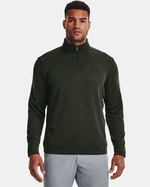 Chandail en molleton à fermeture éclair 1/4 UA Storm pour hommes Chandail en molleton à fermeture éclair 1/4 UA Storm pour hommes